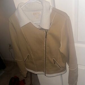 Michael Kors Cream Teddy Jackets